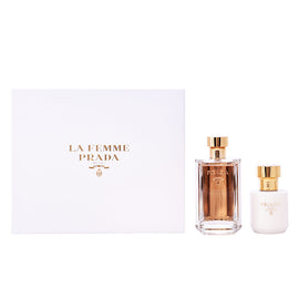 PRADA LA FEMME PRADA Two Piece Gift Set For Women | This Gift Set Contains: Eau de Parfum spray 100 ml and body lotion 100 ml | Buy Cheap and Best Perfumes online Ireland